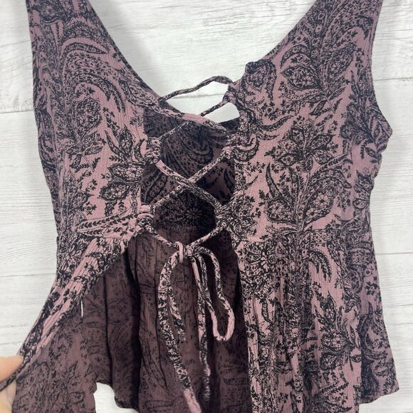 Oneill womens lace up back tank top size small - Picture 3 of 5